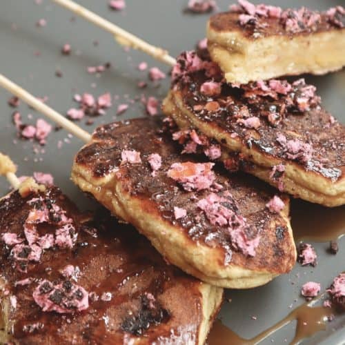 Banana Fritter Pancake Pops