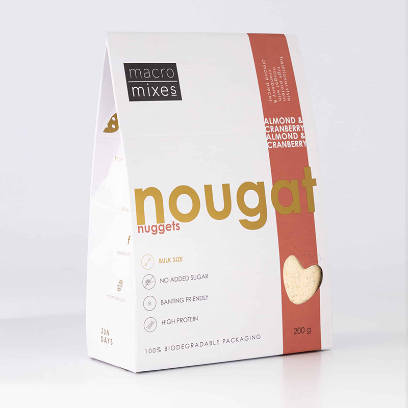 Bulk Almond & Cranberry Nougat Nuggets