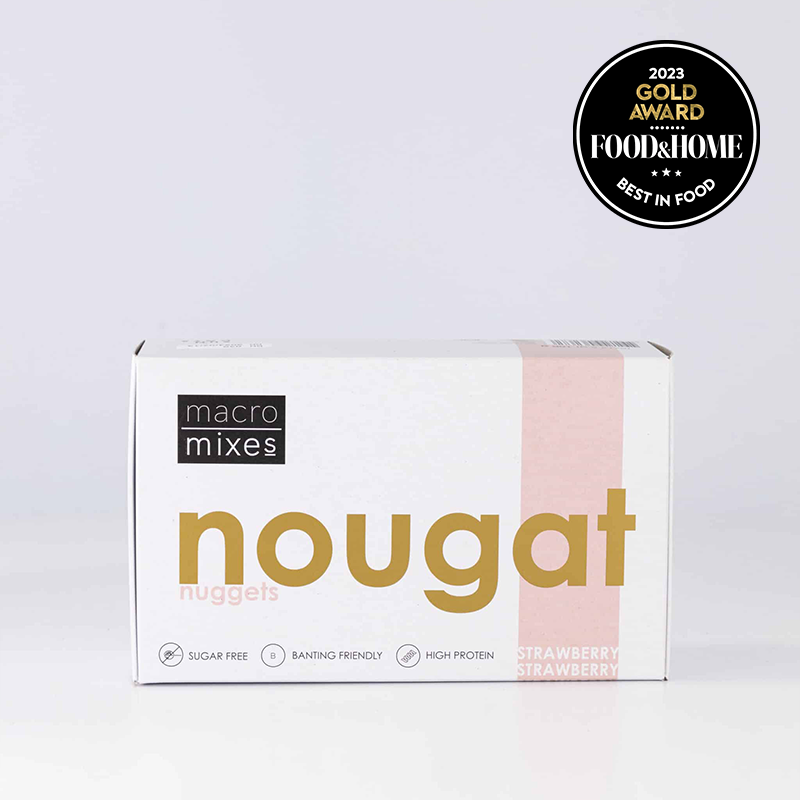 Strawberry Nougat Nuggets