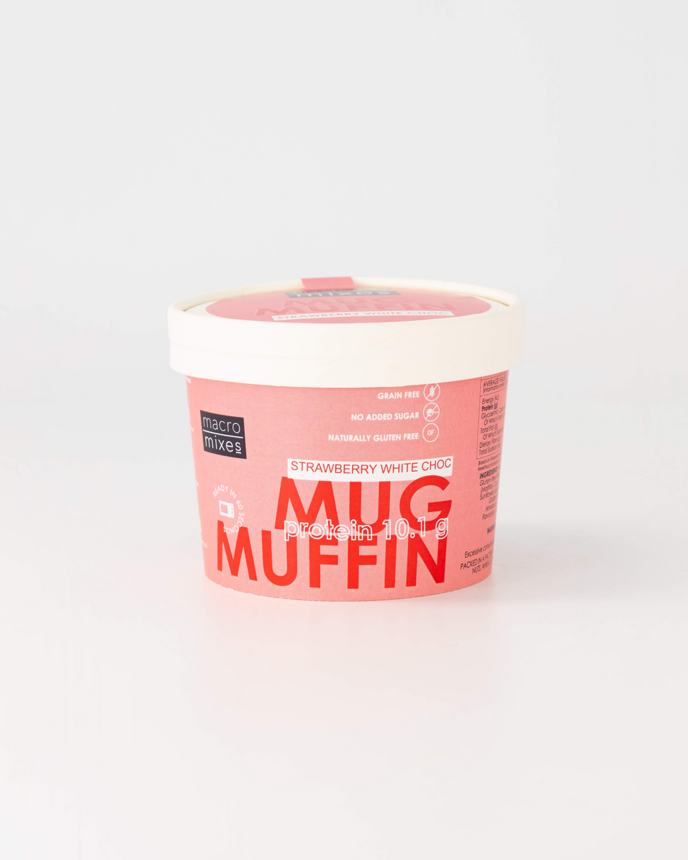 Strawberry & White Choc Mug Muffin