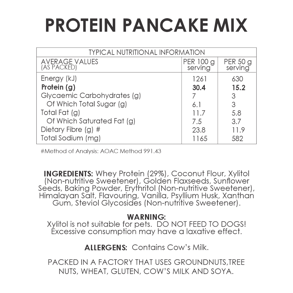 
                  
                    Vanilla Protein Pancake
                  
                
