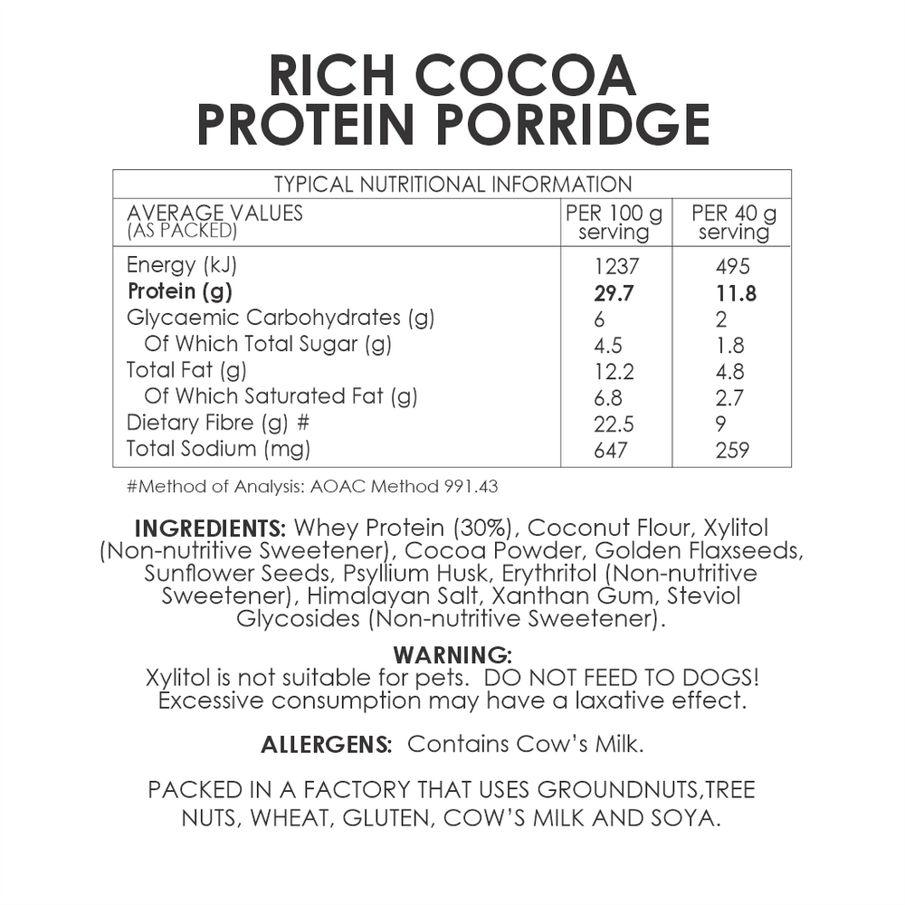 
                  
                    Chocolate Protein Porridge
                  
                