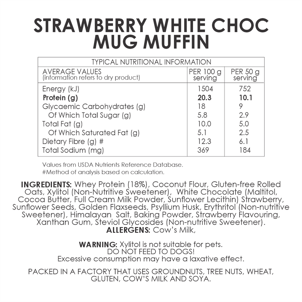 
                  
                    Strawberry & White Choc Mug Muffin
                  
                