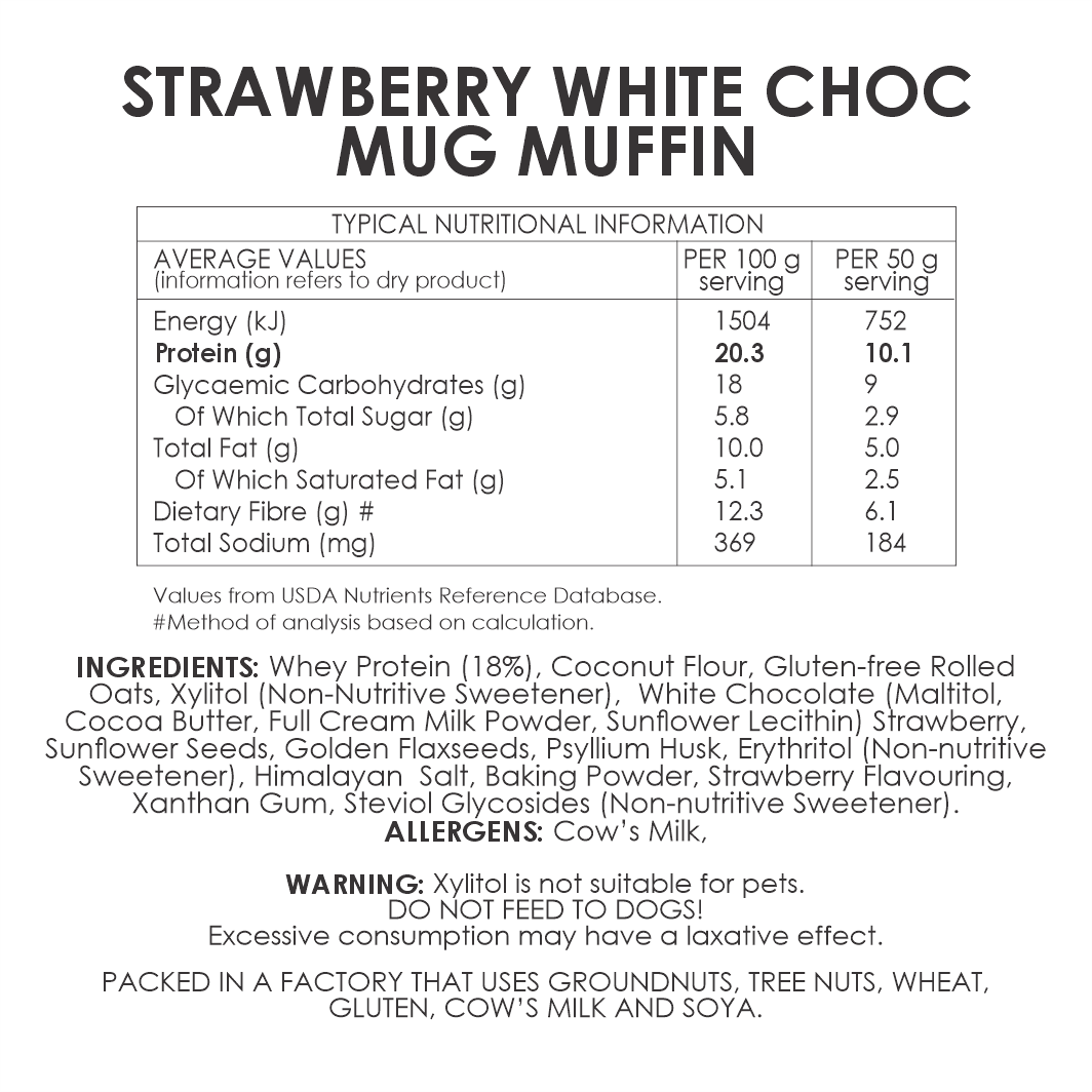 
                  
                    Strawberry & White Choc Mug Muffin
                  
                