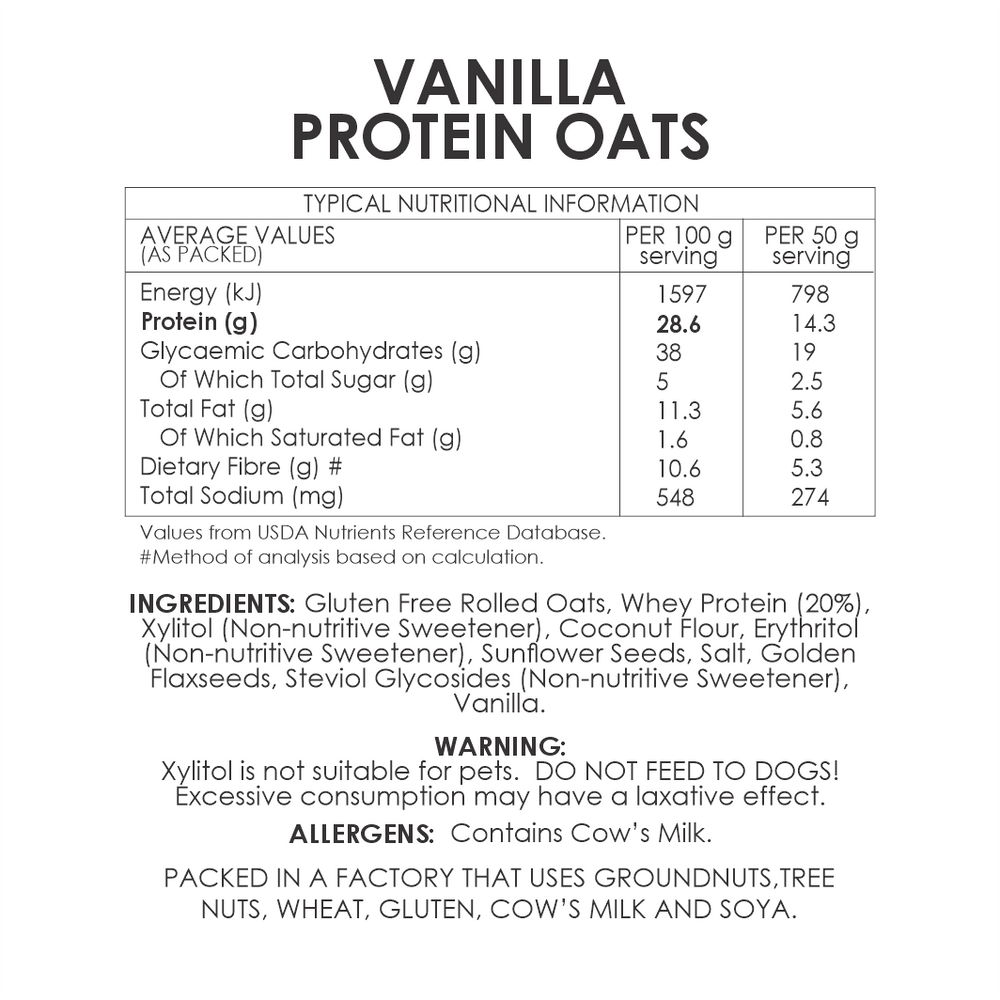 
                  
                    Vanilla Protein Oats
                  
                