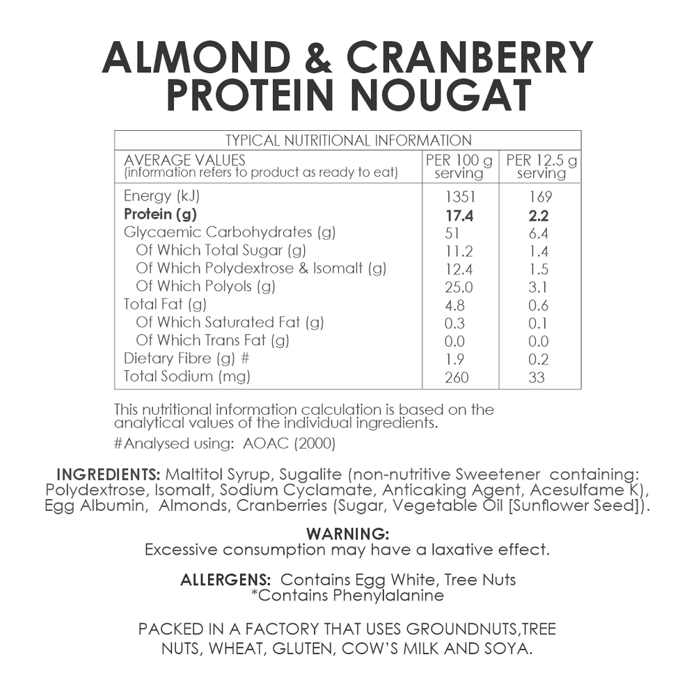 
                  
                    Almond & Cranberry Nougat Nuggets
                  
                
