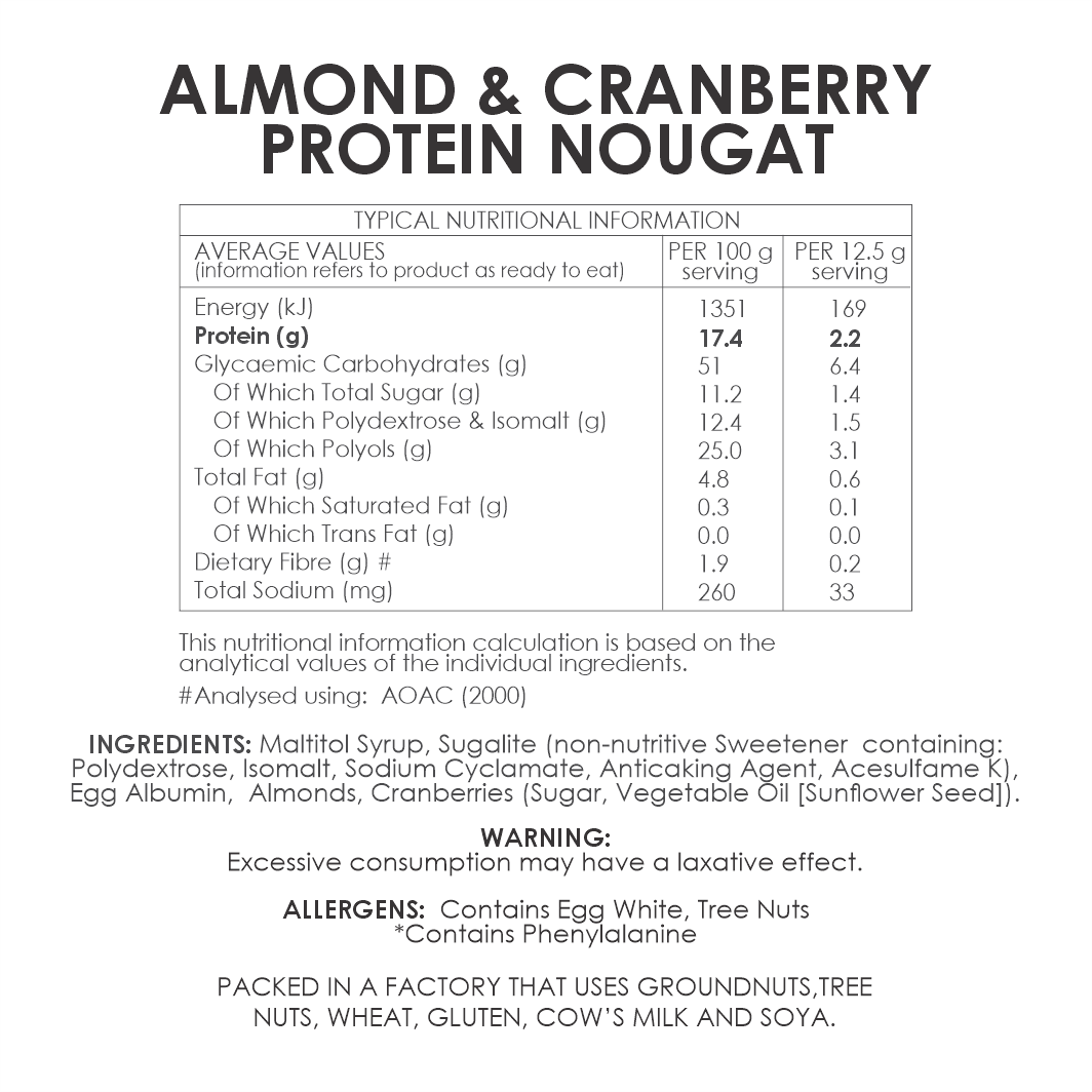 
                  
                    Almond & Cranberry Nougat Nuggets
                  
                