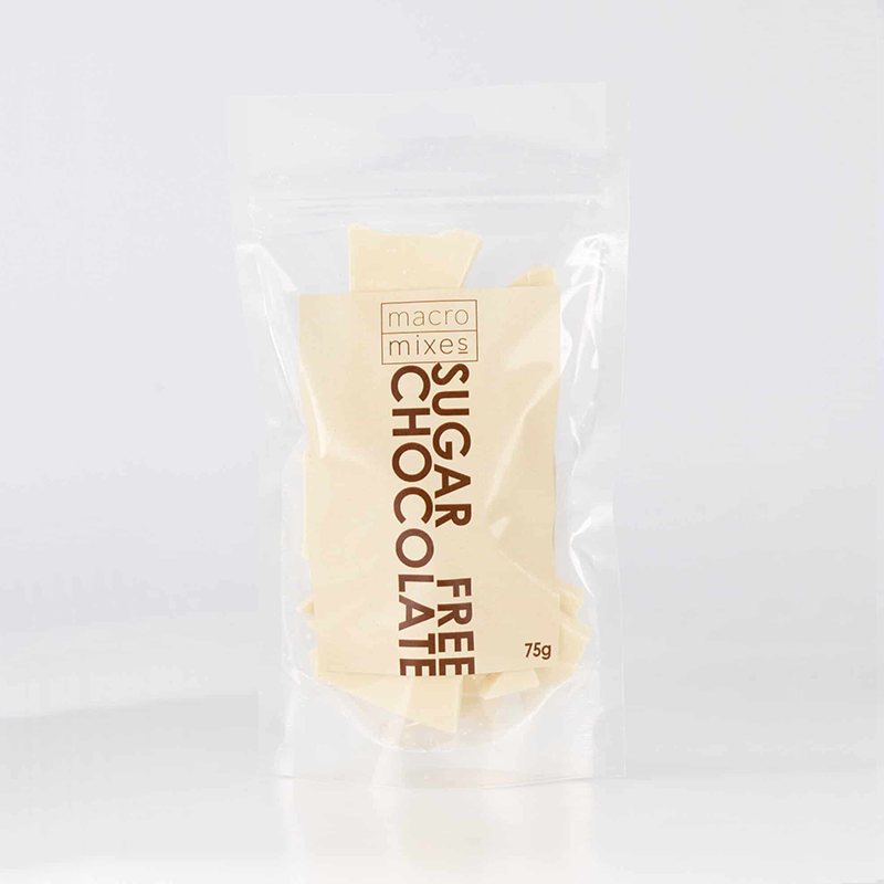 White Chocolate Shards (sugar free)